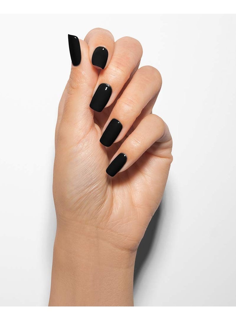 Gelish MINI Black Shadow Soak-Off Gel Polish, Black Gel Nail Polish, Black Nail Colors, Dark Nail Colors, 0.3 oz.