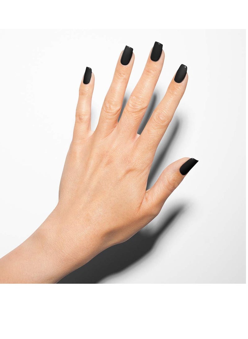 Gelish MINI Black Shadow Soak-Off Gel Polish, Black Gel Nail Polish, Black Nail Colors, Dark Nail Colors, 0.3 oz.