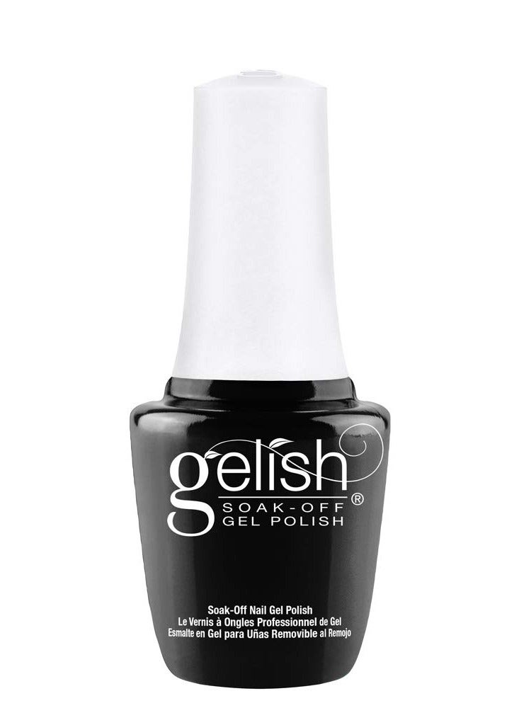 Gelish MINI Black Shadow Soak-Off Gel Polish, Black Gel Nail Polish, Black Nail Colors, Dark Nail Colors, 0.3 oz.