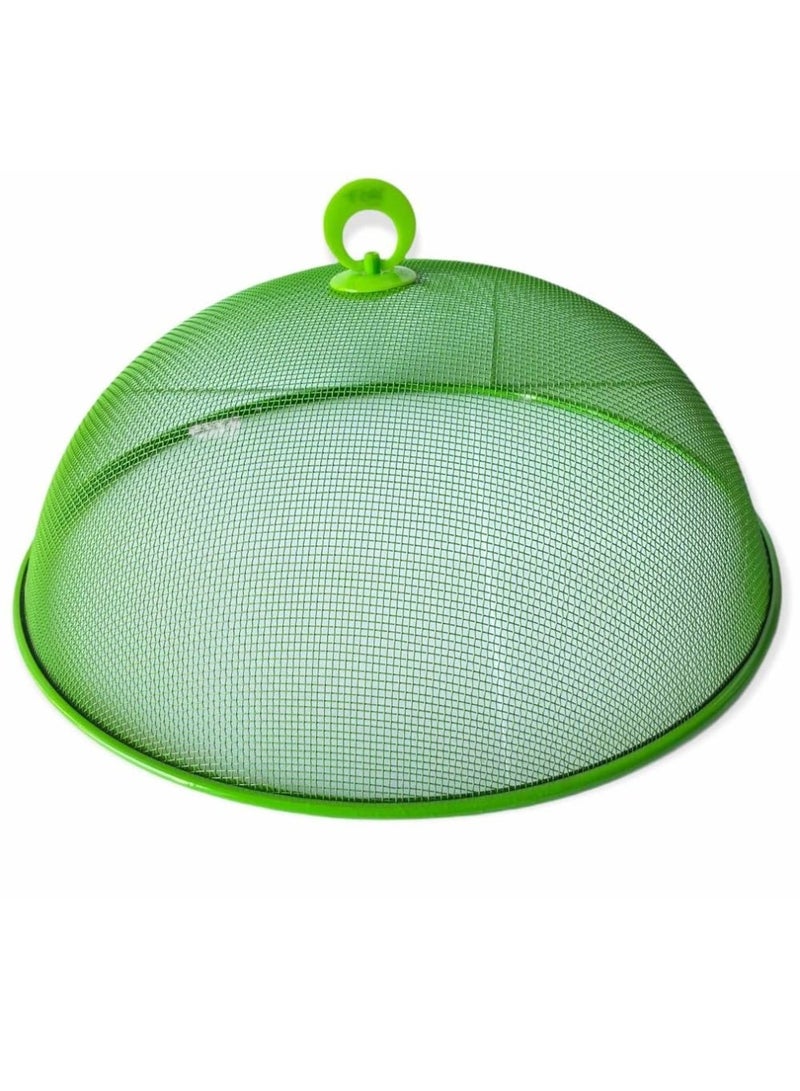 Bou-16Bs023 Plastic Food Cover  35 Cm Size  Green Fruits Cover Table Decover