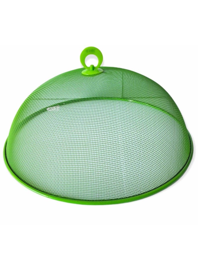 Bou-16Bs023 Plastic Food Cover  35 Cm Size  Green Fruits Cover Table Decover