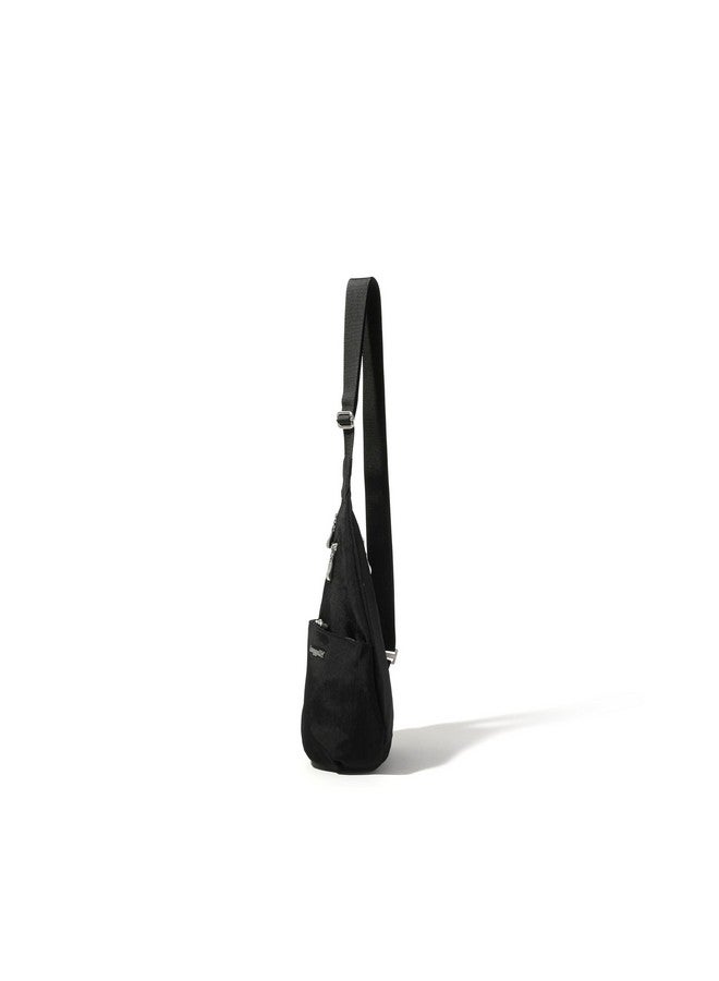 Mini Crossbody Sling Black Sand One Size