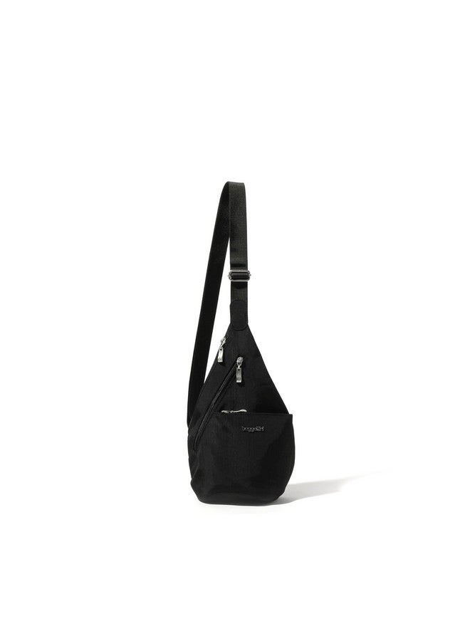 Mini Crossbody Sling Black Sand One Size