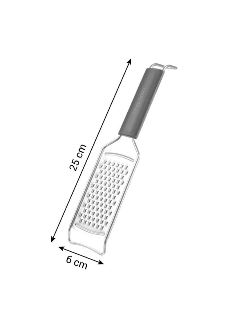 428263 Flat Grater Stainless Steel 25 Cm  Grandchef Vegetable Grater