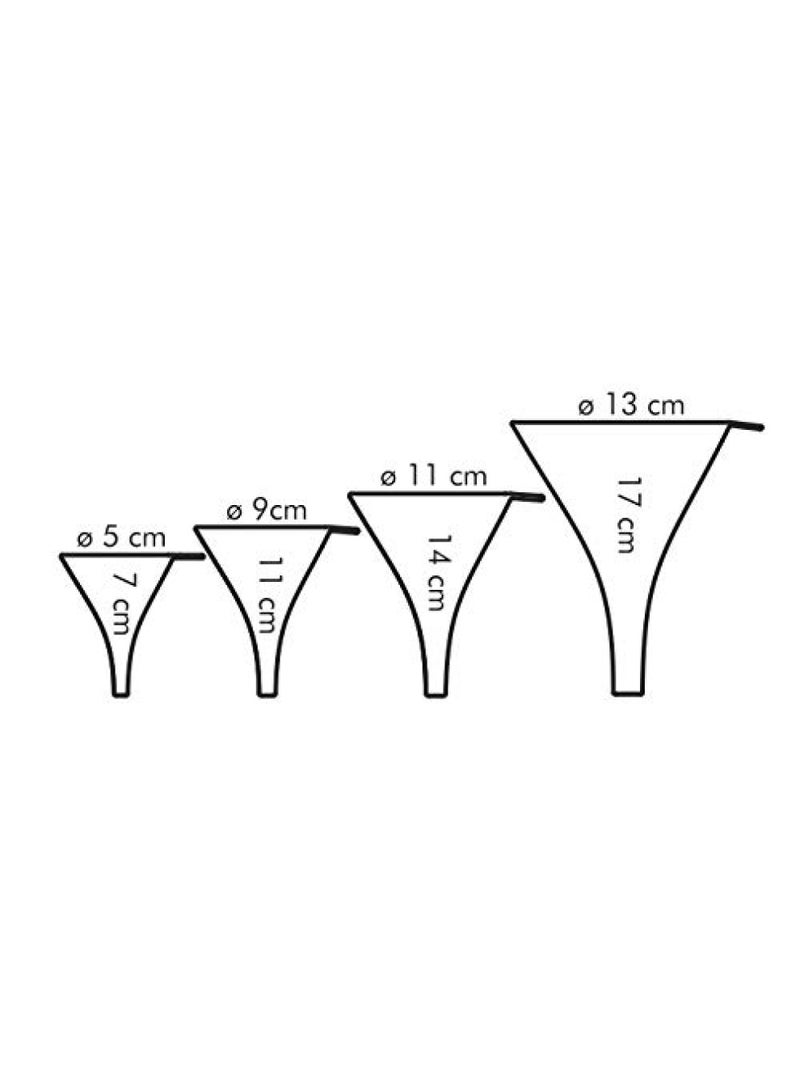 Presto 4-Piece Funnels With Sieve