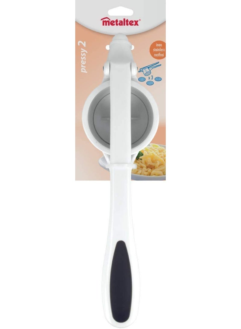 Pressy 2 Potato Masher  Silver