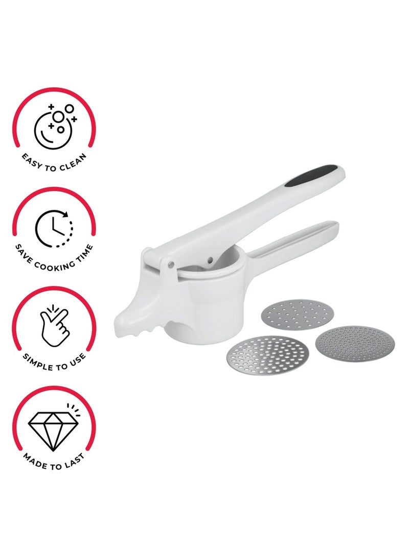 Pressy 2 Potato Masher  Silver