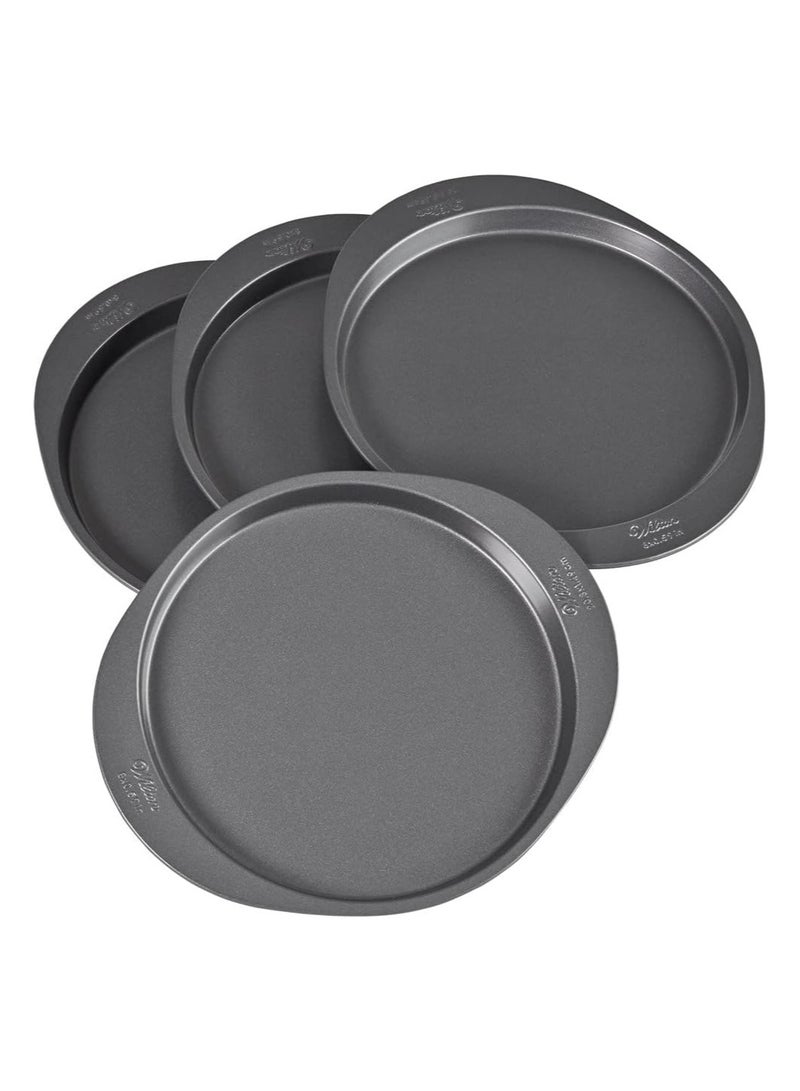 Round Cake Pan 4 Pieces Set