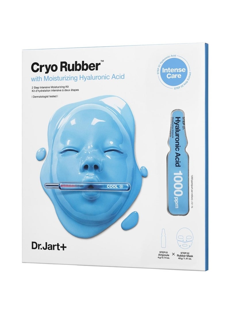 Dr. Jart+ Cryo Rubber™ Face Mask With Moisturizing Hyaluronic Acid  0.14 oz / 4 g