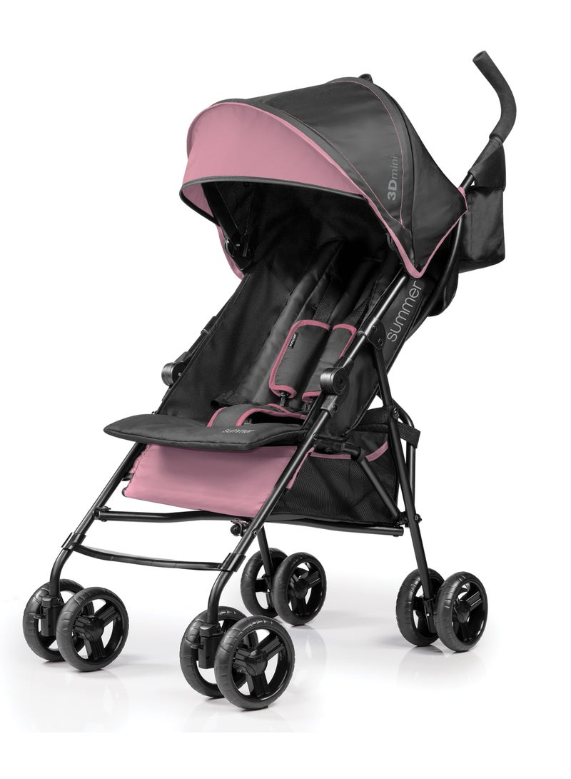 3D Mini Convenience Lightweight Stroller - Pink