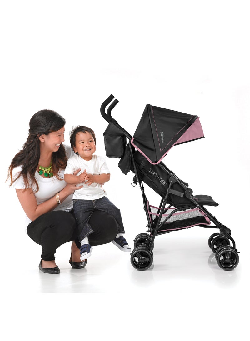 3D Mini Convenience Lightweight Stroller - Pink