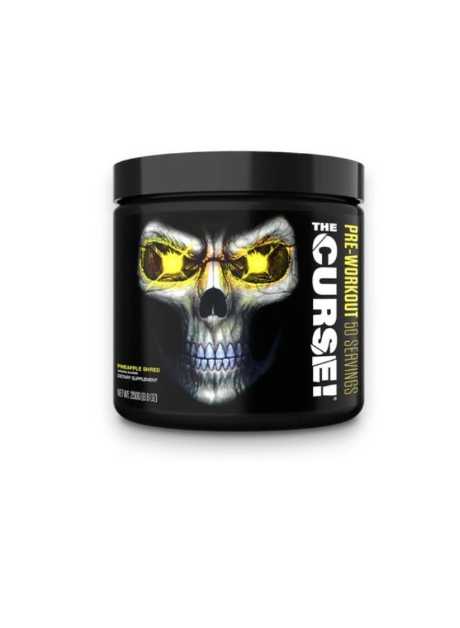 Curse Pre-Workout, Pineapple Mango Flavour,  50 Servings