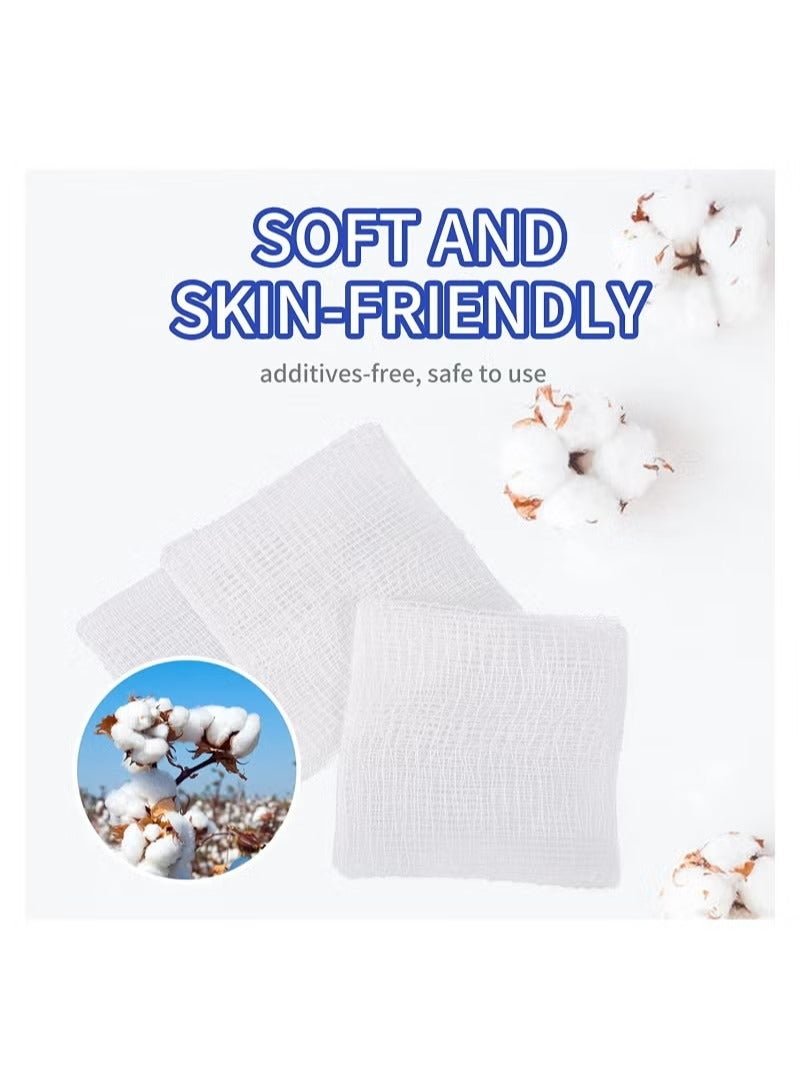 30pcs 5x5 Disposable Gauze Swabs Bleeding Stop Gauze Absorbent Cotton Gauzes