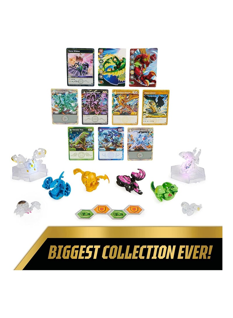 BAKUGAN Evolutions, Genesis Collection Pack, Includes NEW Light Up, Kids Toys for Boys Aged 6+, AS SEEN ON ROBLOX, NETFLIX and POP TV