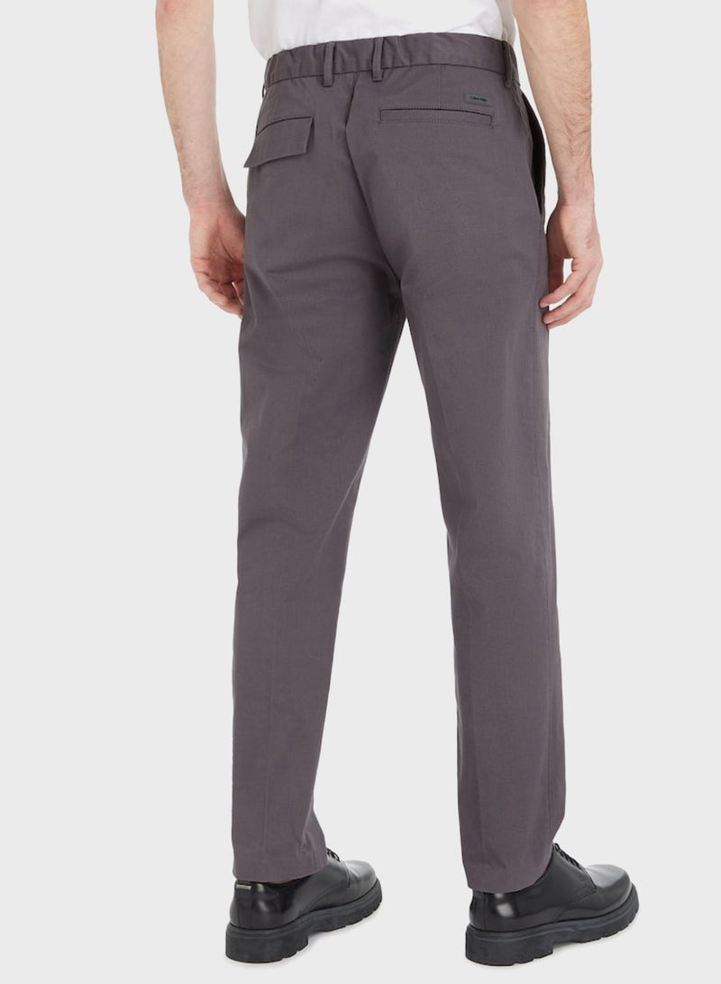 Essential Twill Tapered Pants