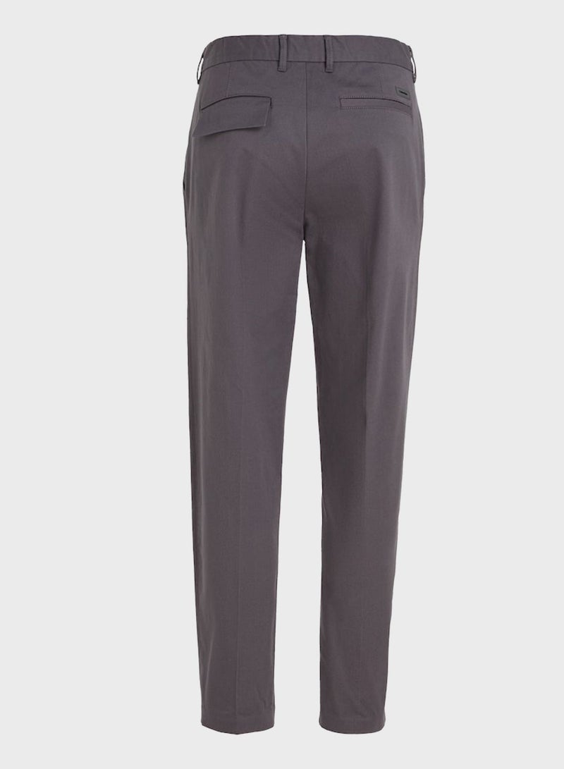 Essential Twill Tapered Pants