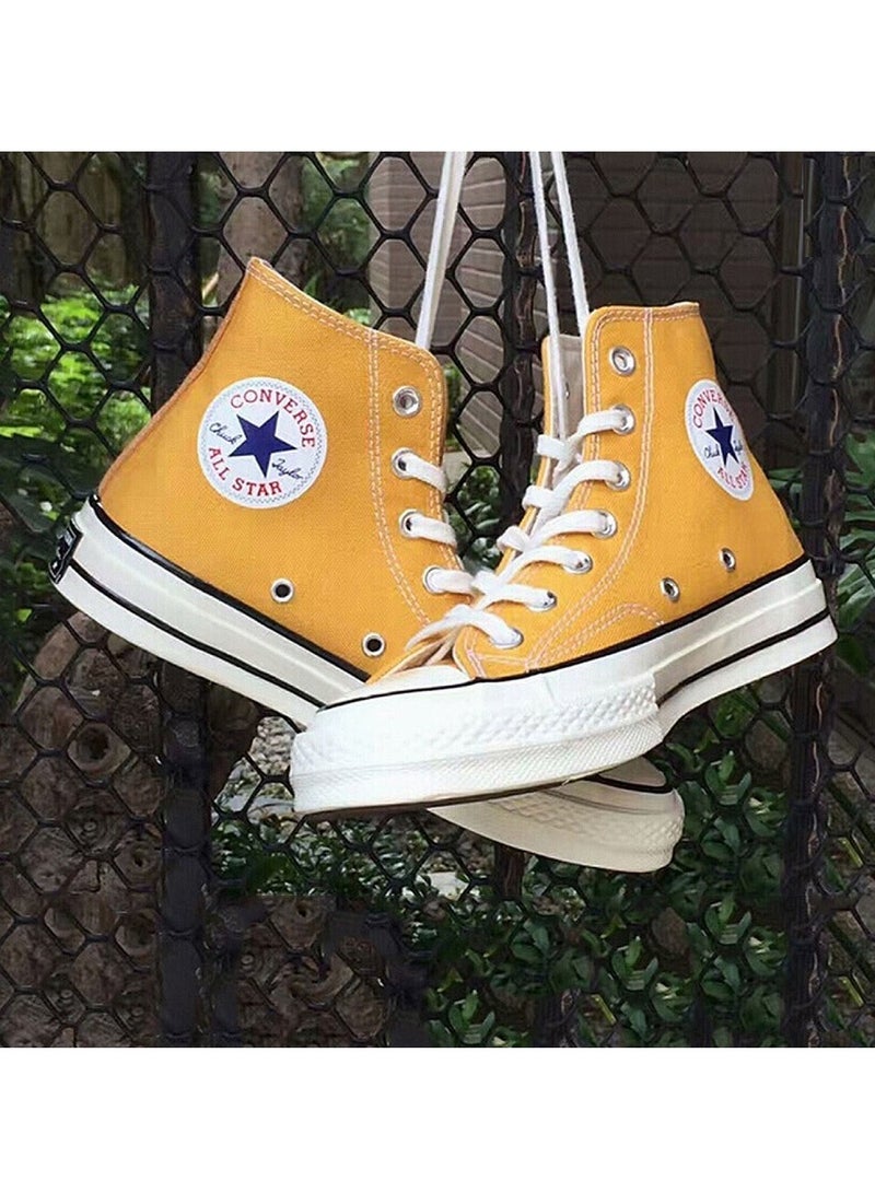 Classic High Top Sneaker Yellow