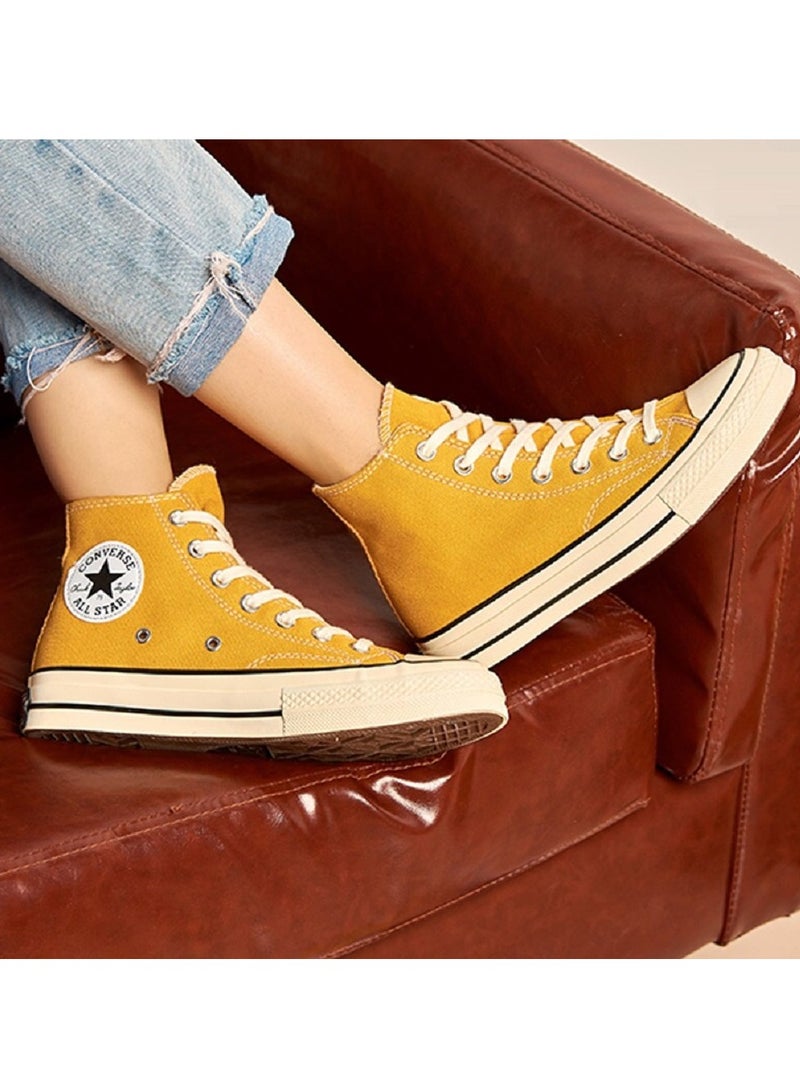 Classic High Top Sneaker Yellow