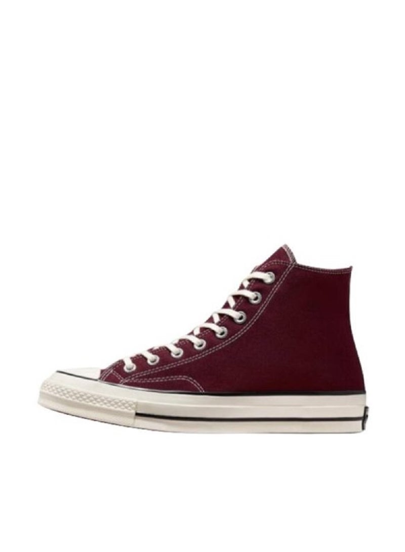 Classic High Top Sneaker Burgundy