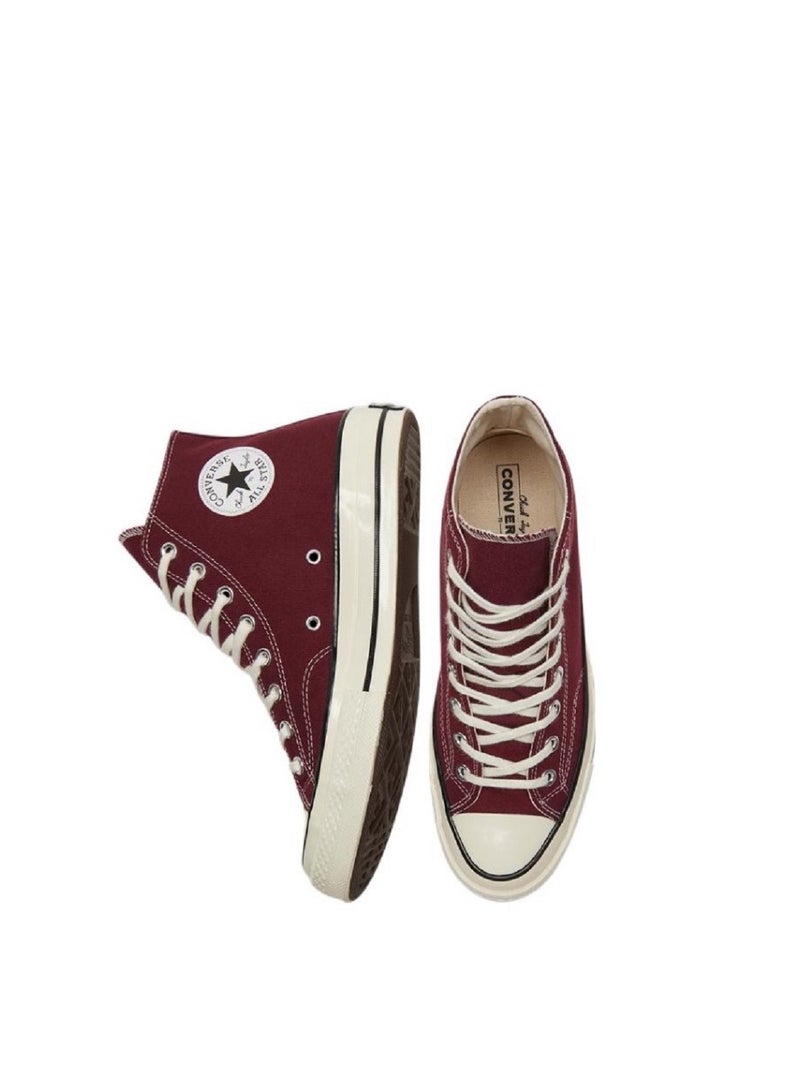 Classic High Top Sneaker Burgundy