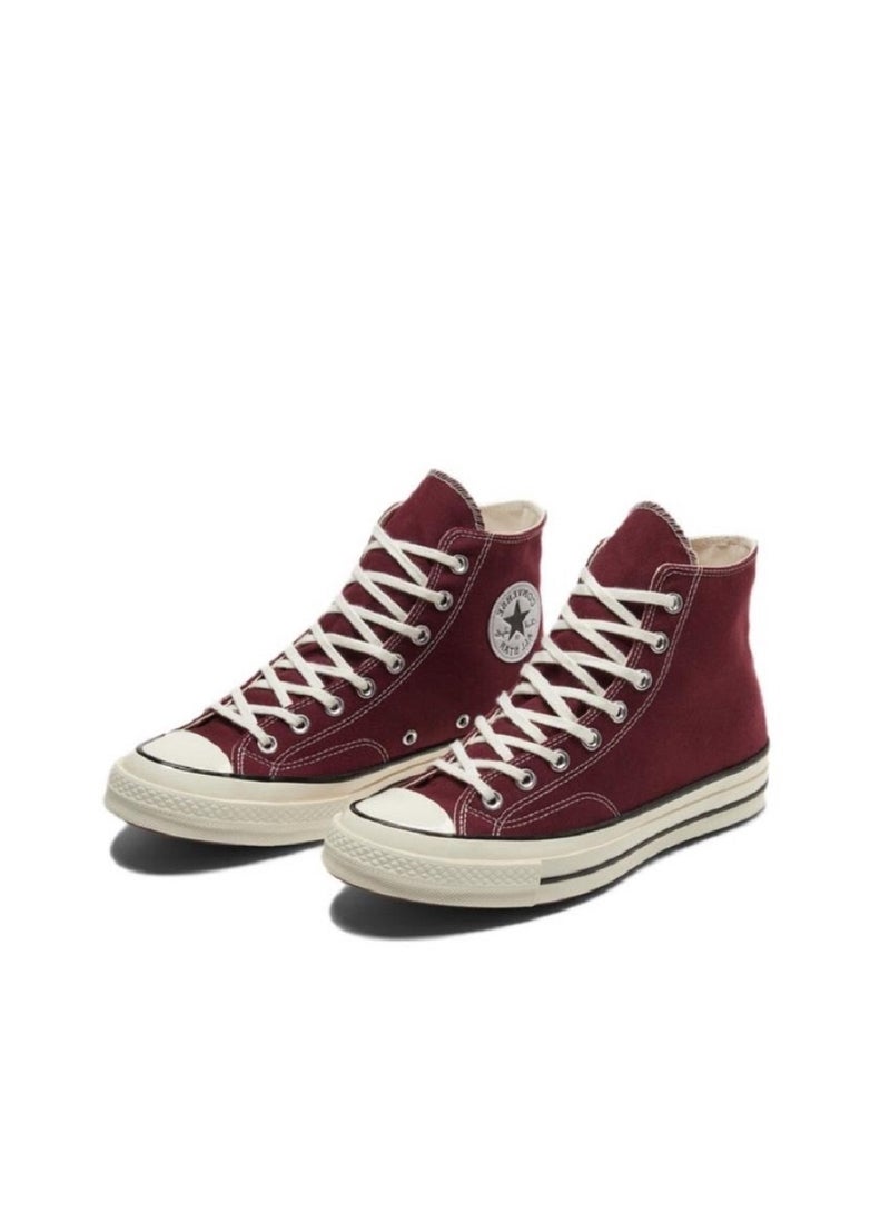 Classic High Top Sneaker Burgundy