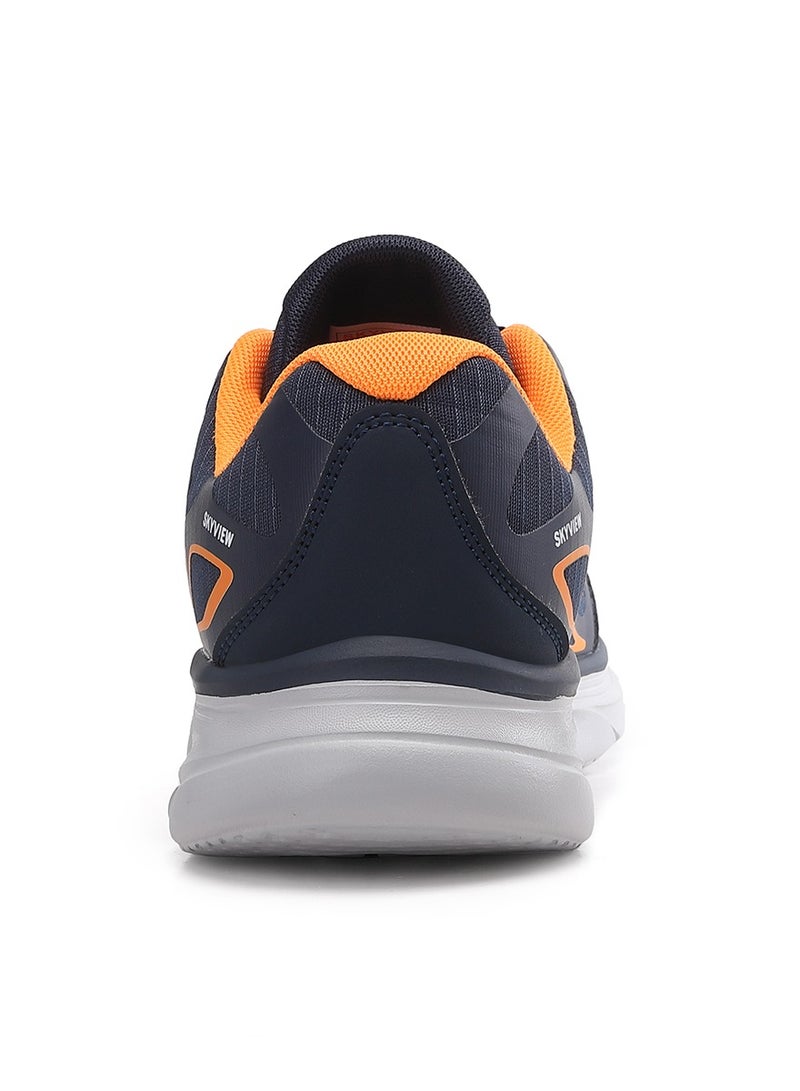 SKYVIEW Mens Sports Shoes Tennis Athletic Fashion Sneakers Lightweight Breathable Non Slip Walking Jogging Workout Gym Running Footwear Blue