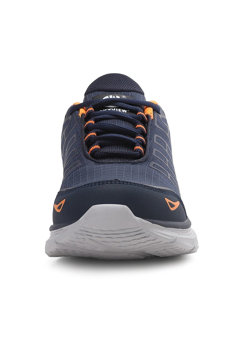 SKYVIEW Mens Sports Shoes Tennis Athletic Fashion Sneakers Lightweight Breathable Non Slip Walking Jogging Workout Gym Running Footwear Blue