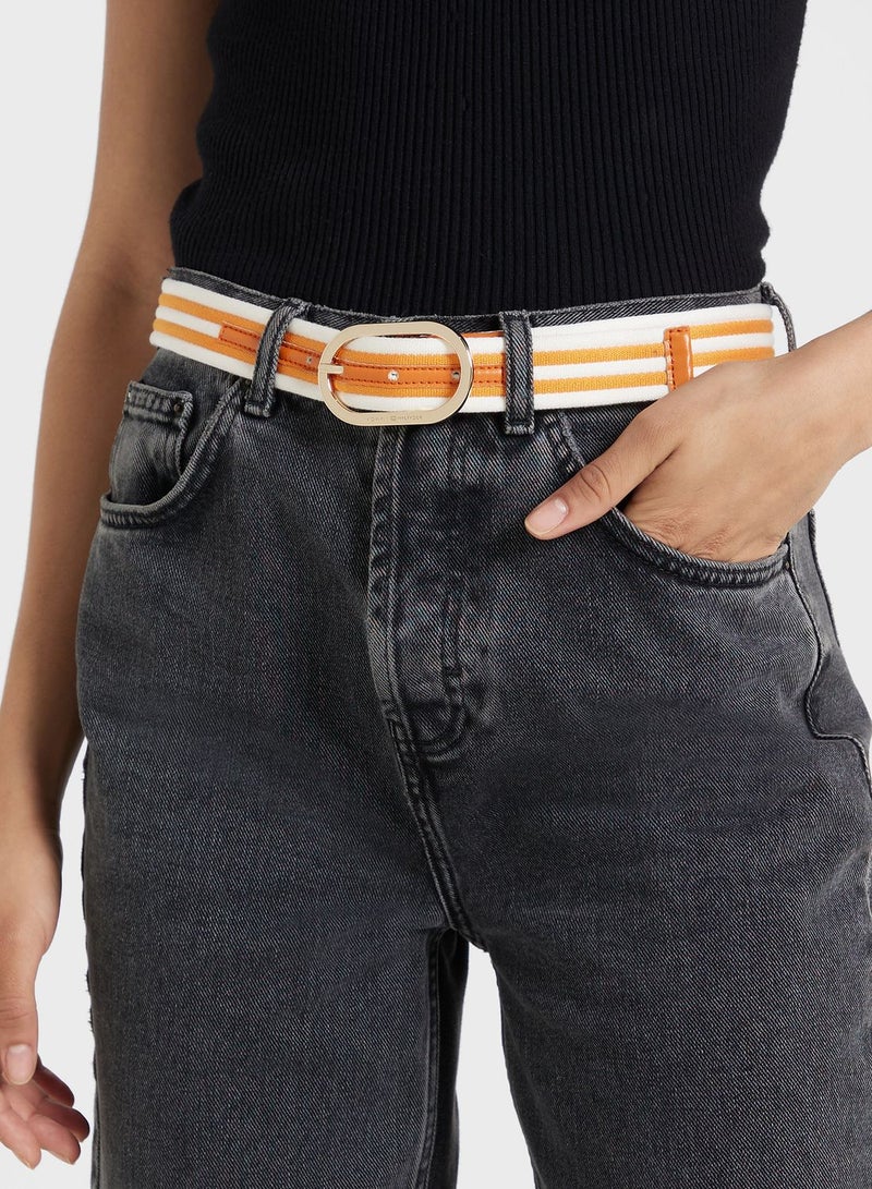 Oval 3.0 Tonal Allocated Hole Belt