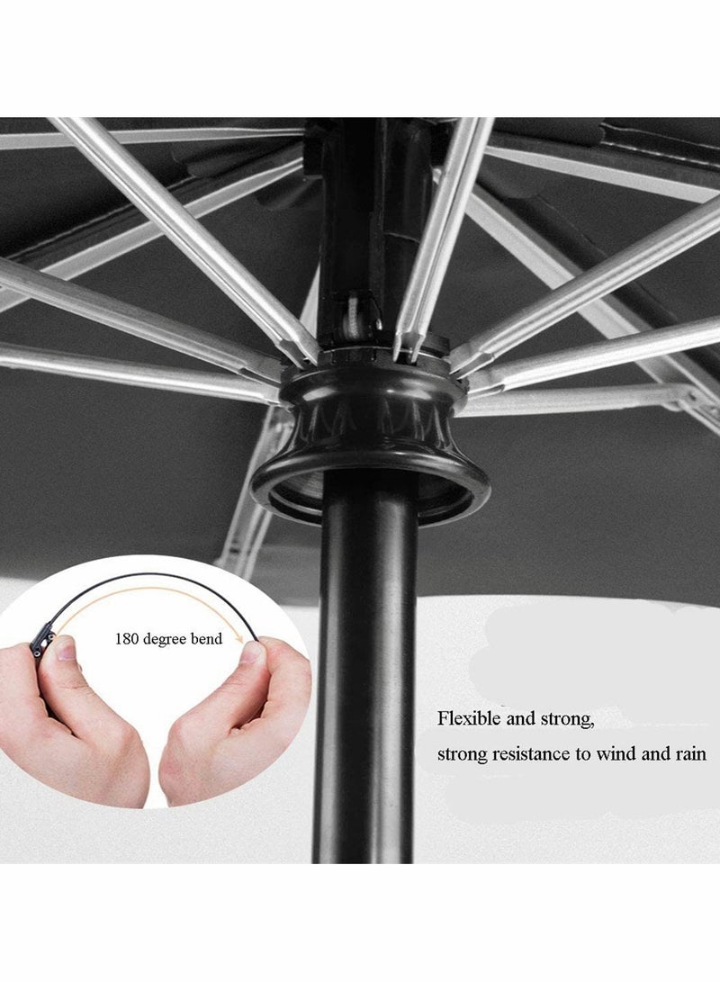 Windproof Travel Umbrella, Automatic Open Umbrella, Small Compact Light, Cartoon Waterproof and UV, Strong Steel Shaft, Mini, Folding and Portable for Girls Boys Kids and Women