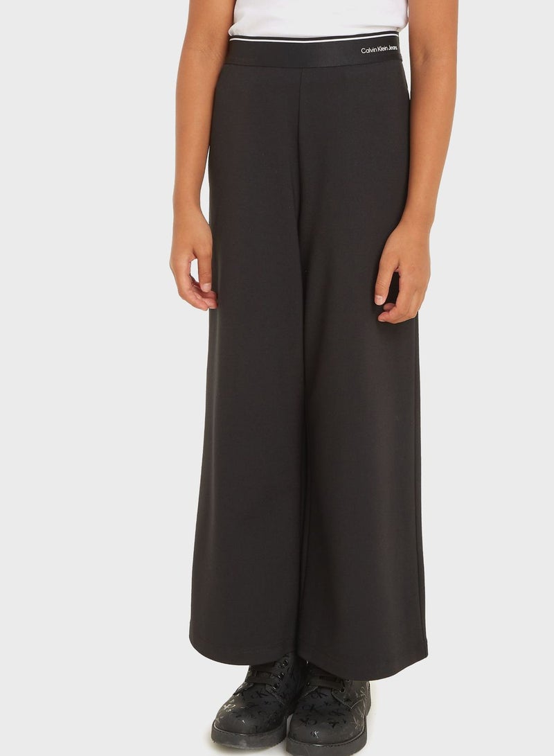 Kids Wide Leg Pants