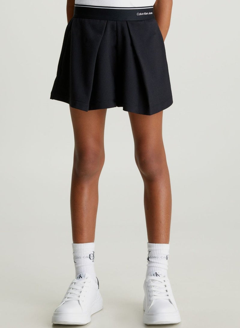 Kids Logo Tape Skirt