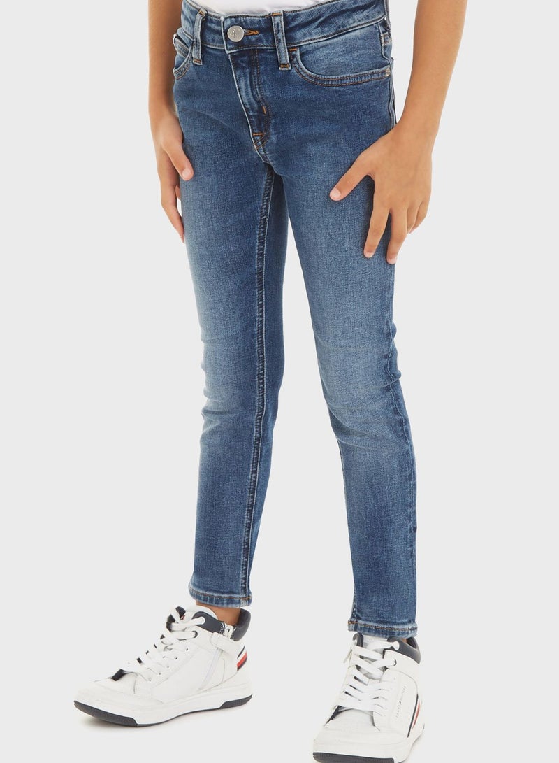 Kids Skinny Fit Jeans