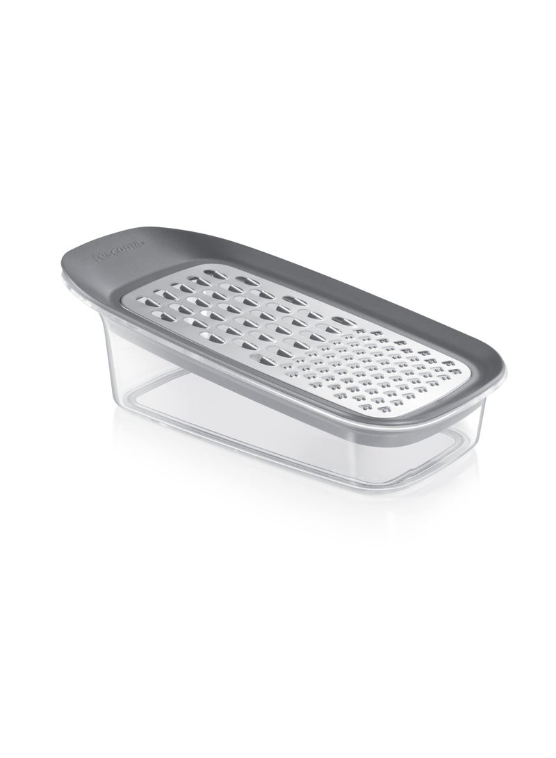 -428606 Grandchef Grater With Storage Container Combined  Grater Kitchen Tools And Gadgets Cheese Grater With Container Vegetable Grater