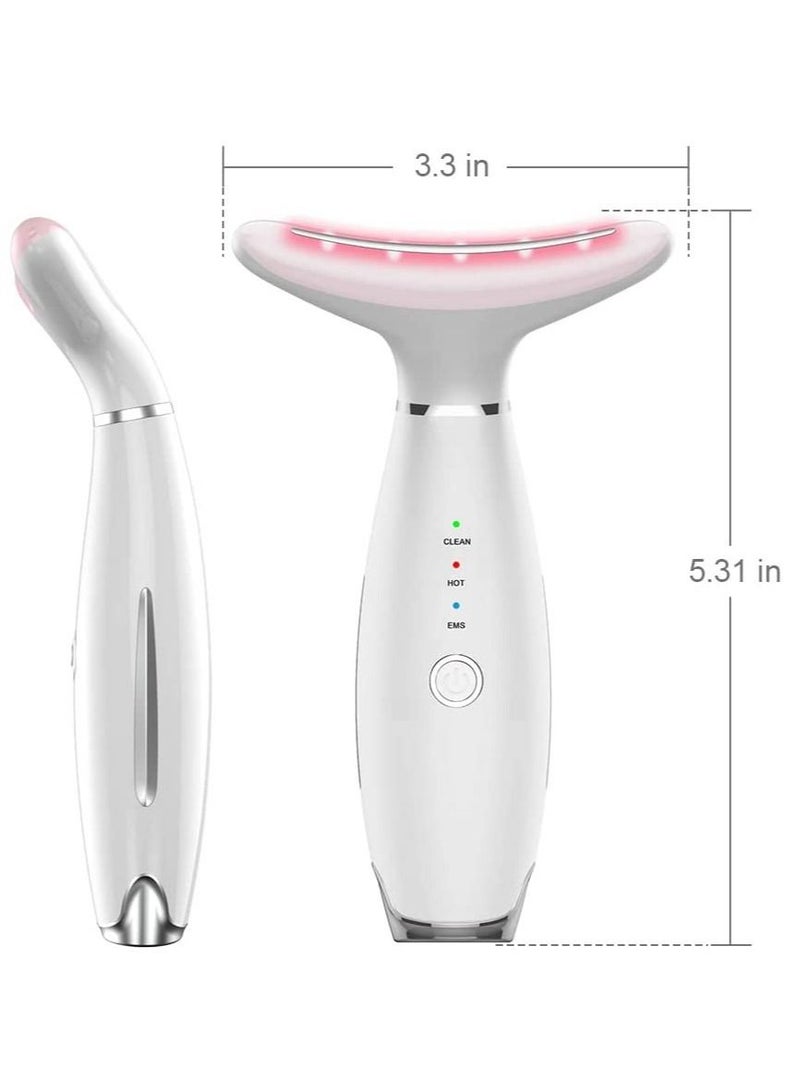 Face Massager Beauty Machine,Neck Lifting Device, Neck Firming Massager for Women Men Anti-Wrinkle Remove Fine Lines Neck Skin Tightening Machine Face Massager Face Lifting Machine