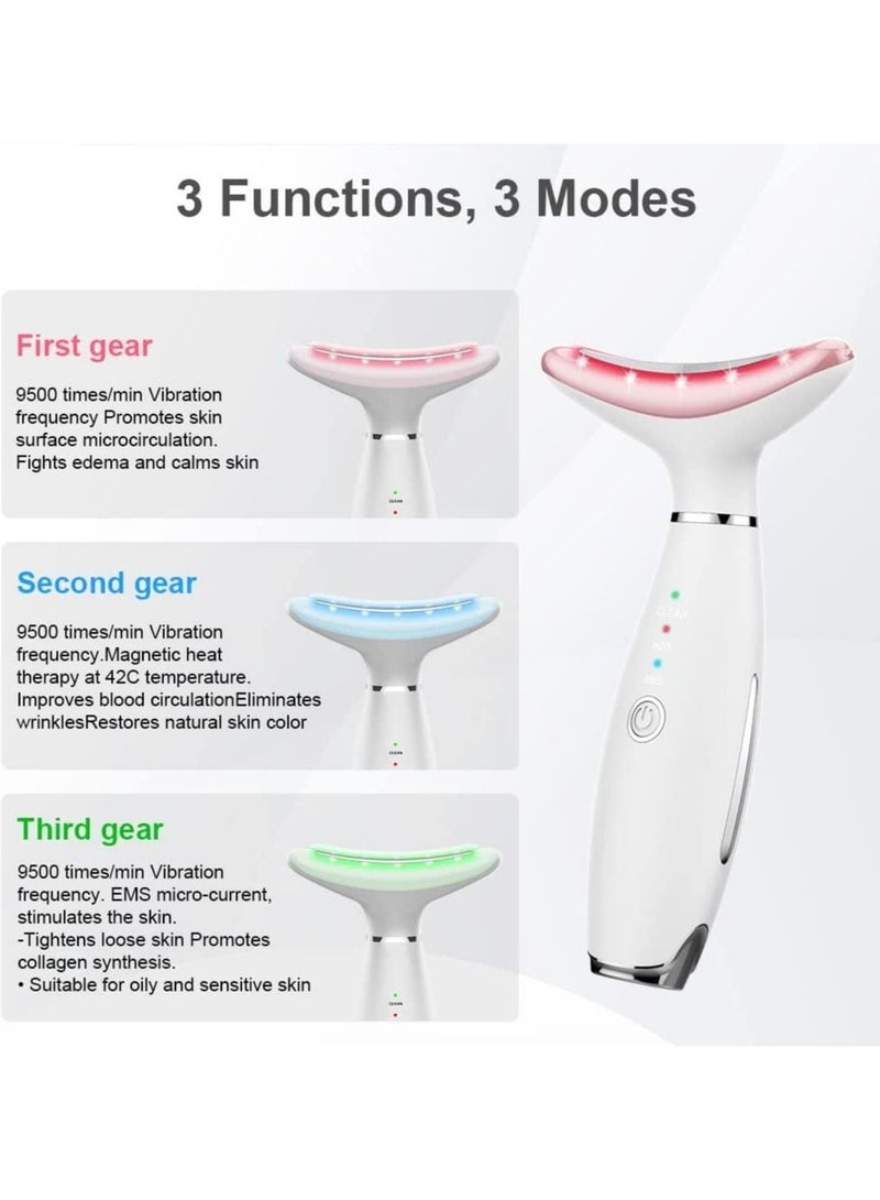 Neck Face Firming Wrinkle Removal Tool, Anti-Aging Face Massager for Face and Neck, Firming Wrinkle Removal Facial Massager Tool for Skin Care, Improve, Lifting, Tightening and Smooth