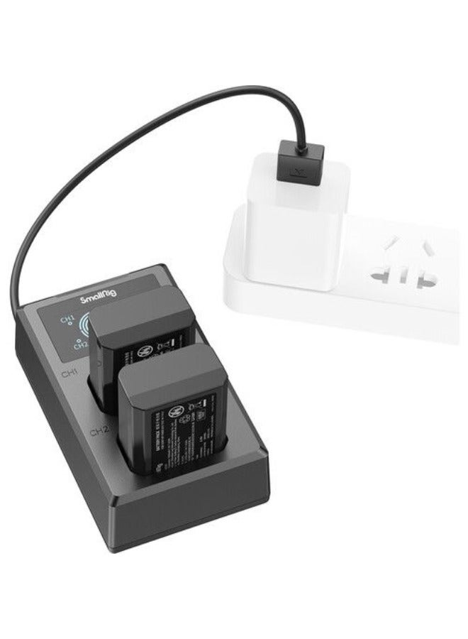 SmallRig NP-FW50 2-Battery Kit With Dual Charger