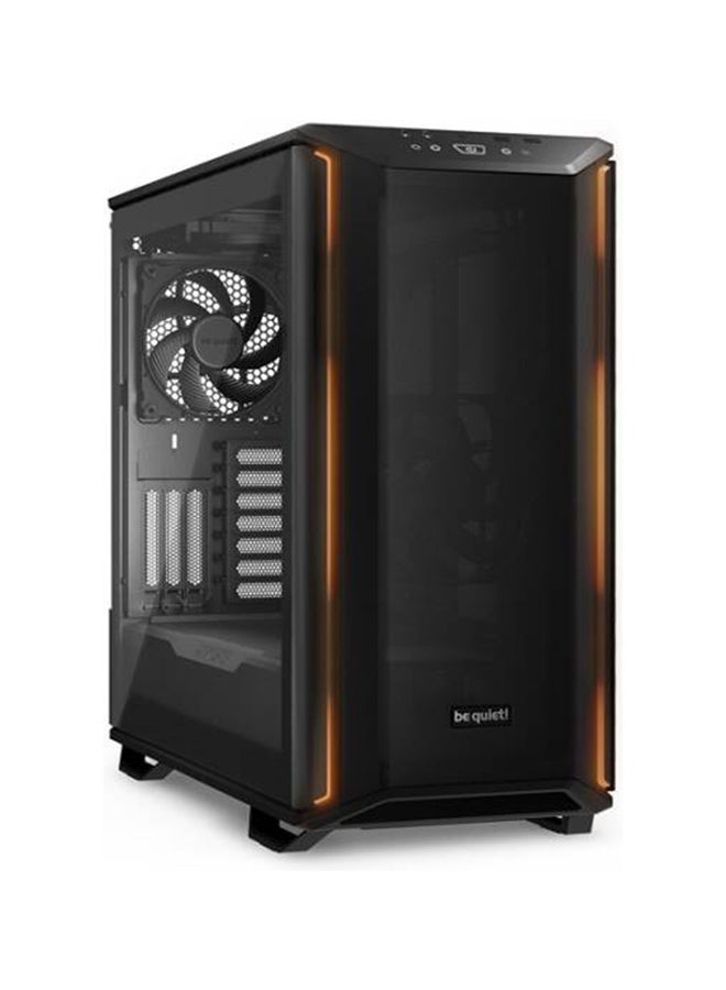 Dark Base 701 Mid Tower Computer Case, 3x Silent Wings 4 140mm Pre-Installed Fans, Up to 360mm Radiator & 8x Fans Support, Tempered Glass Window, Black | BGW58