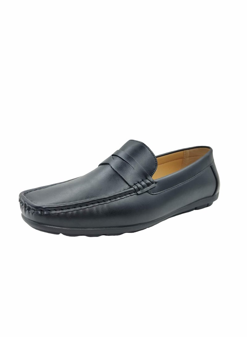 Comfortable Slip-On Formal Loafer Shoes Black