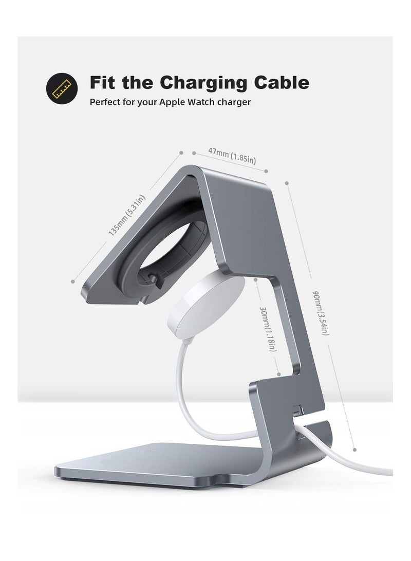 Apple Watch Charging Stand, Charging Dock Station Apple Watch Display Watch Docking Station Universal Compatibility for Apple Watch Series 7/SE 45mm 41mm Series 6/5/4/3/2/1 / 44mm/42mm/40mm/38mm, Gary