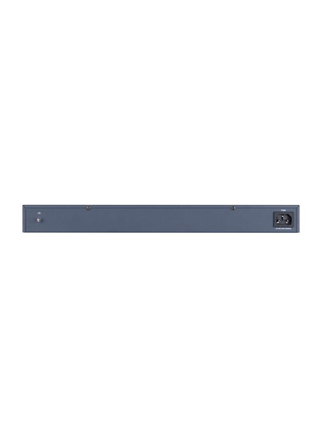 DS-3E0526P-E/M 24 Port Gigabit Unmanaged POE Switch, 24*Gigabit PoE, 2*Gigabit SFP fiber optical port, Wire-speed forwarding, Solid high-strength metal shell Black