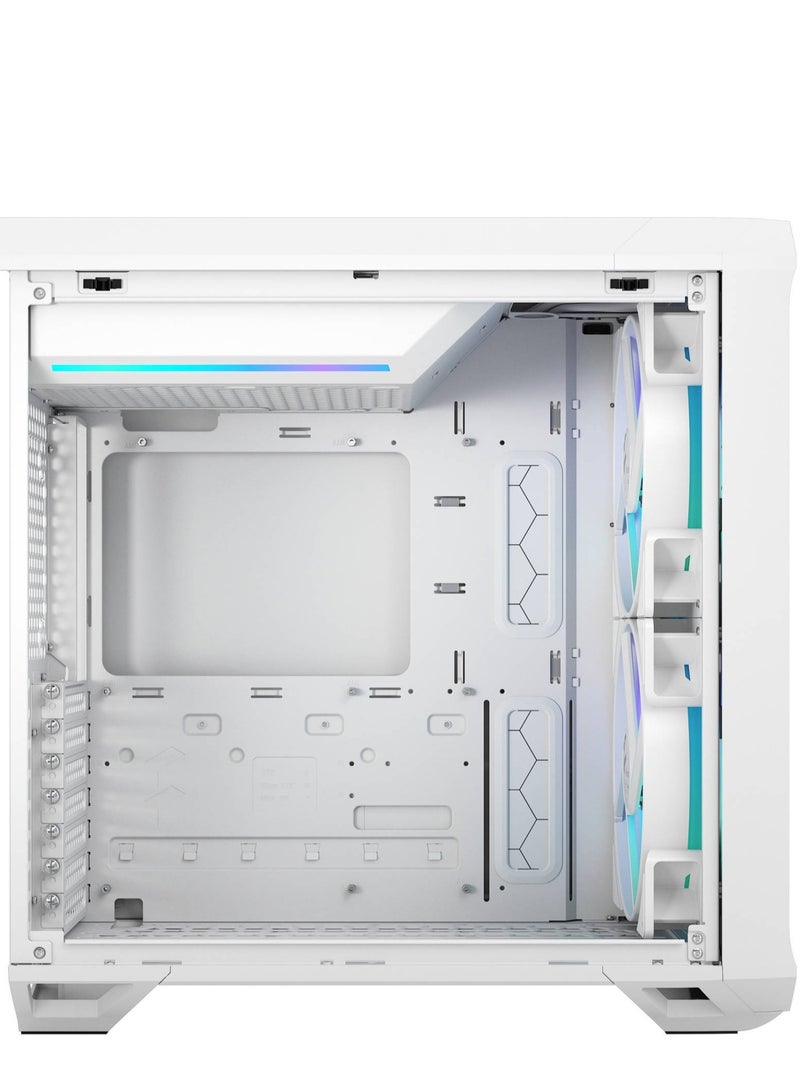 White Thunder Gaming PC - Intel Core i7-14700K Processor, 20 Cores & 28 Threads, Z790 Motherboard, DDR5 64GB (2*32) Ram, 2TB Gen4.0*4 NVMe M.2 SSD, Nvidia GeForce RTX 4080 Super OC Edition 16GB GDDR6X Graphics Card, 3 Fan AIO Liquid Cooler, 1000W 80 Plus Gold Power Supply, Windows 11 Pro | Wi-Fi