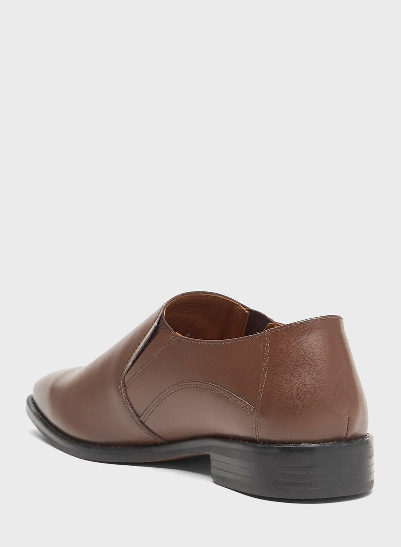 Pointed Toe Slip Ons