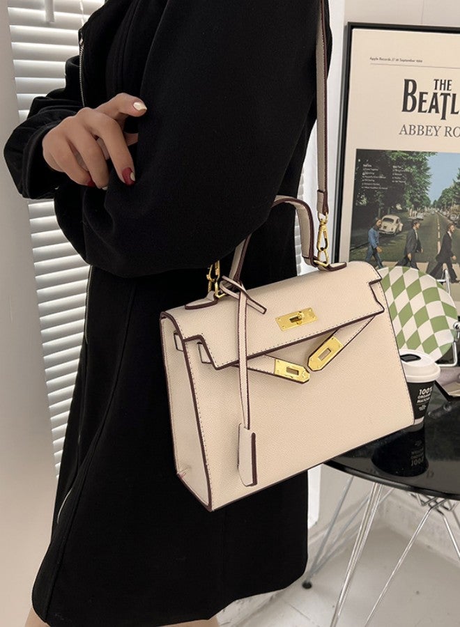 Women's Simple Large-capacity Shoulder Bag, Ladies Versatile Daily Commuter Handbag Tote Bags Clutch Bag, Solid Color PU Leather Crossbody Bag Sling Bag Side Bag Carry Bag for Teenagers