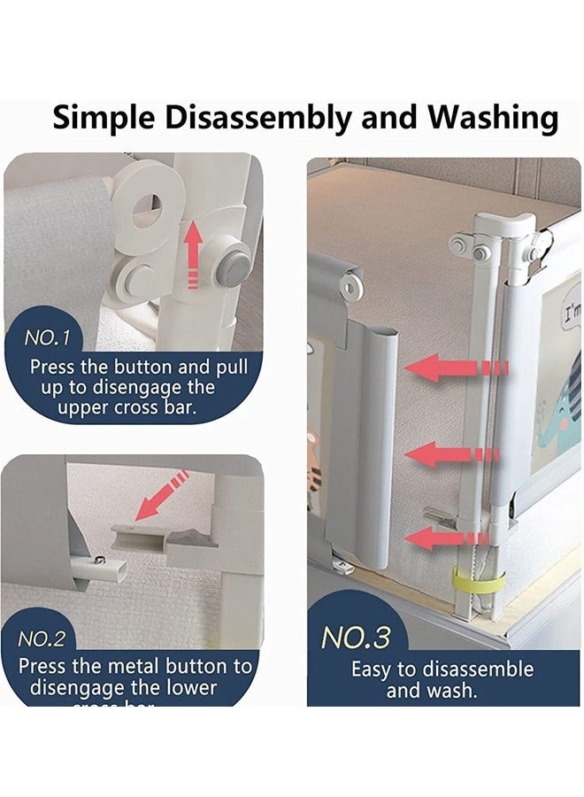 Rails For Toddlers &Infants  Kids Bed Safety Guard Rail