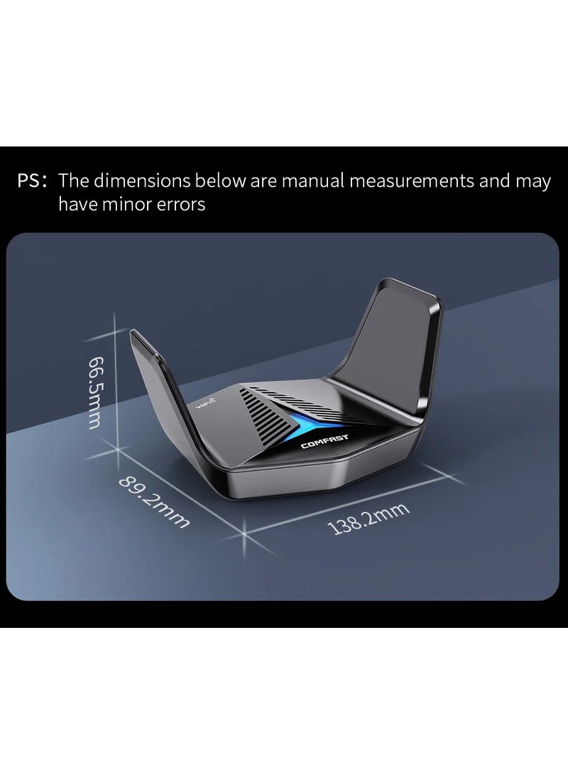 AX5400 WiFi 6E Usb Wifi Adapter 2.4G/5G/6GHz 2 Antenna Adaptador USB3.0 Gaming Wireless Network Card For Win10/11 Driver Free
