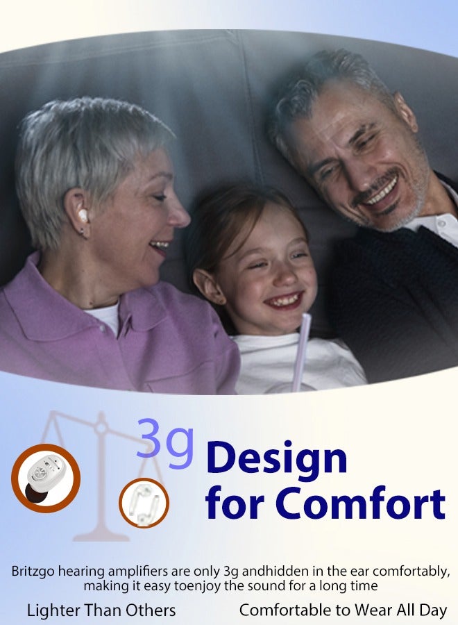 Hearing Aid Micro Rechargeable Wireless Hearing Aid Amplifier For The Elderly Mute Anti-slip Noise Reduction