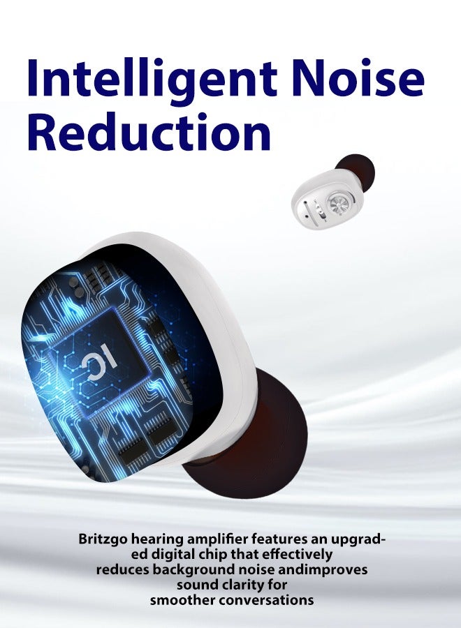 Hearing Aid Micro Rechargeable Wireless Hearing Aid Amplifier For The Elderly Mute Anti-slip Noise Reduction