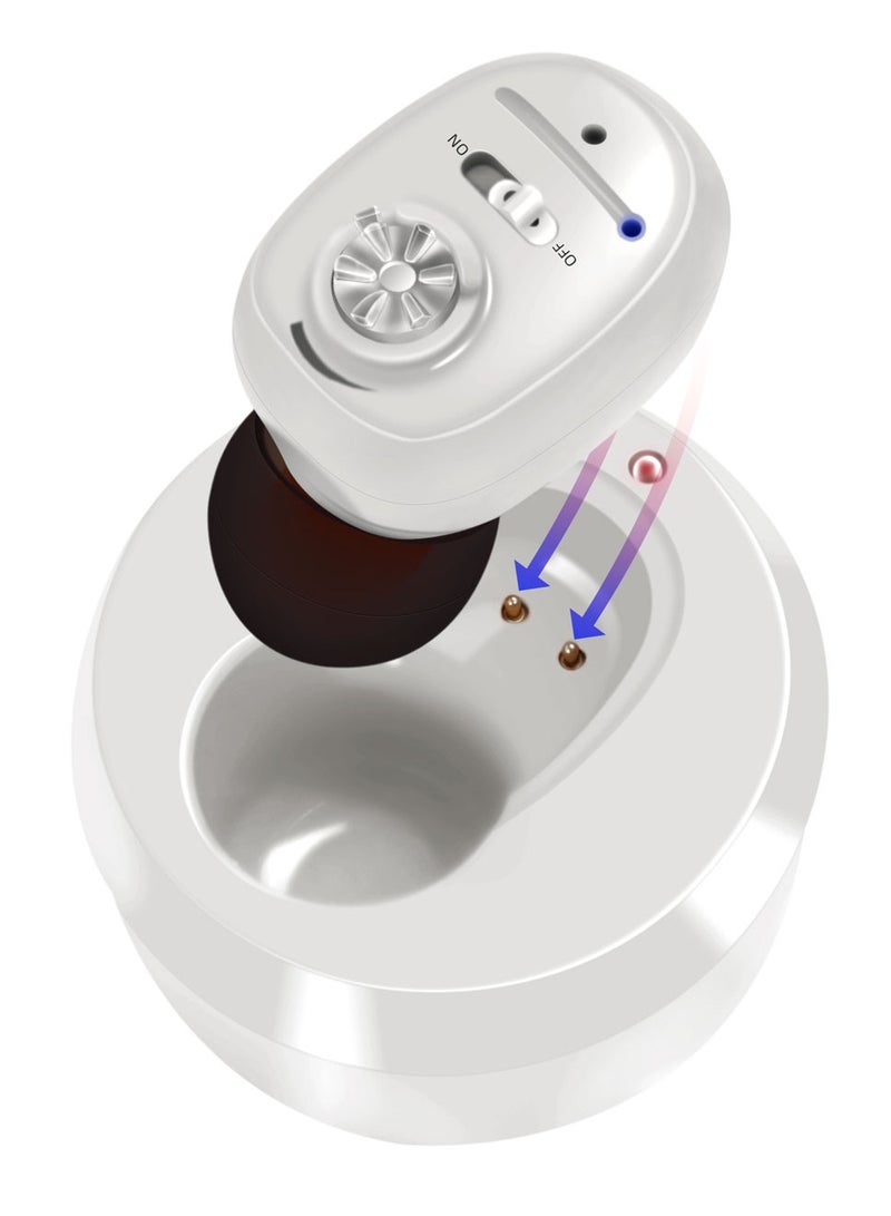Hearing Aid Micro Rechargeable Wireless Hearing Aid Amplifier For The Elderly Mute Anti-slip Noise Reduction