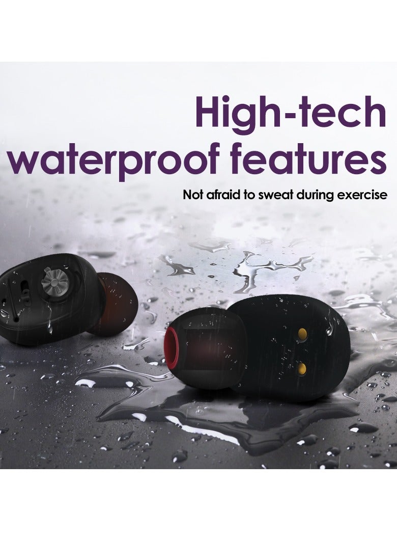 Digital Hearing Aid Wireless Micro Amplifier Elderly Anti Slip Noise Reduction Mode Adjustable Vhp1607 Rechargeable