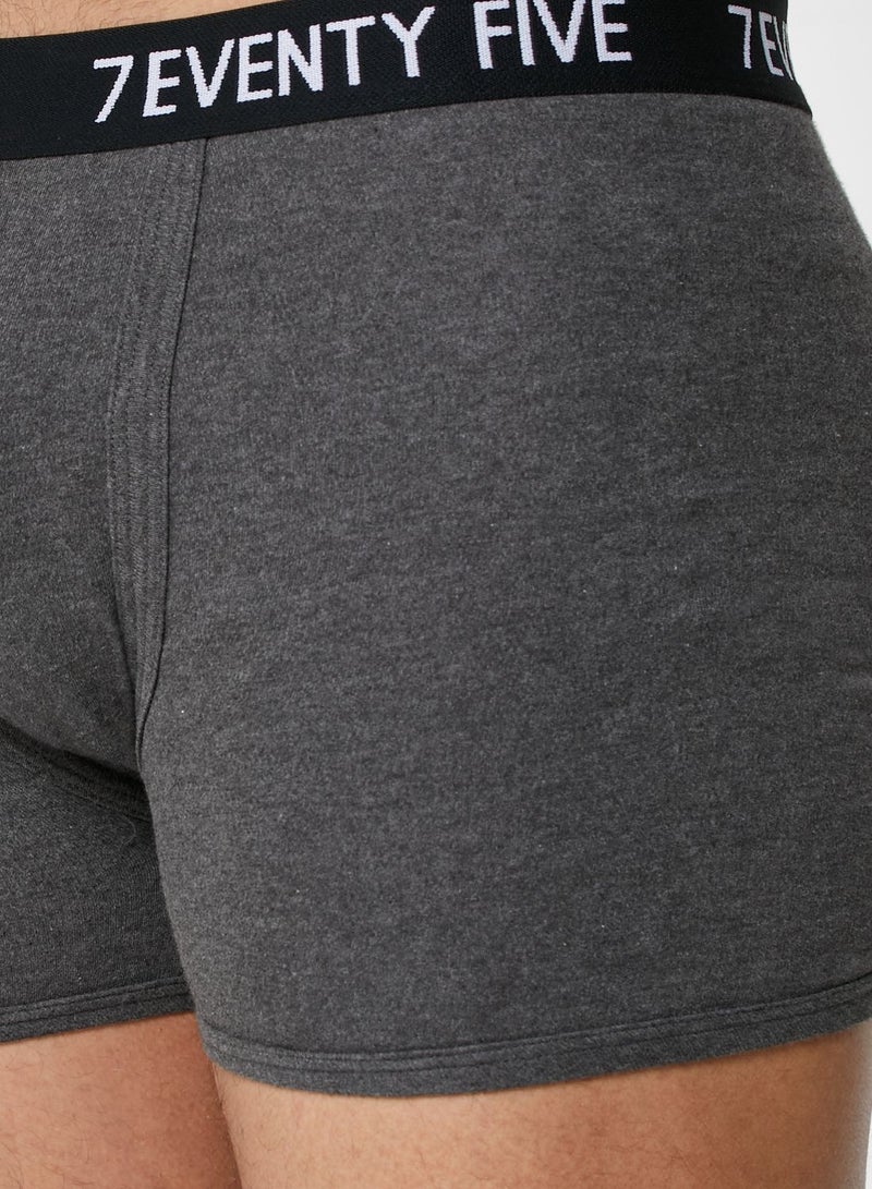 3 Pack  Waist Band Trunks with Antibacterial Finis